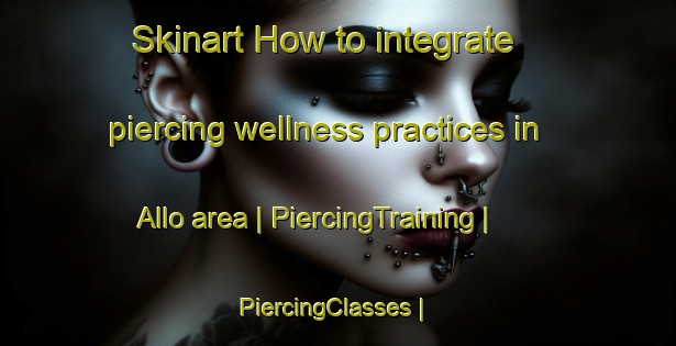 Skinart How to integrate piercing wellness practices in Allo area | PiercingTraining | PiercingClasses | SkinartTraining-Pakistan